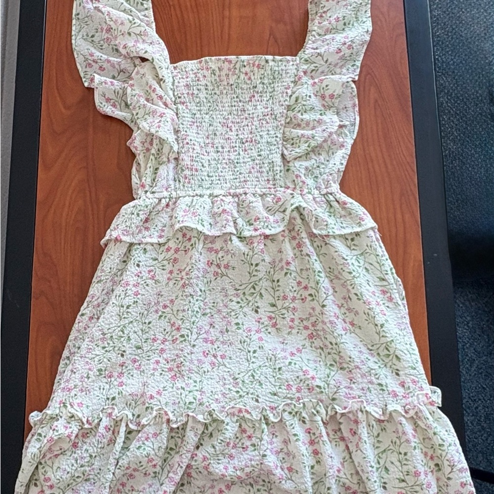 Floral Ruffle Dress - Picture 6 of 6